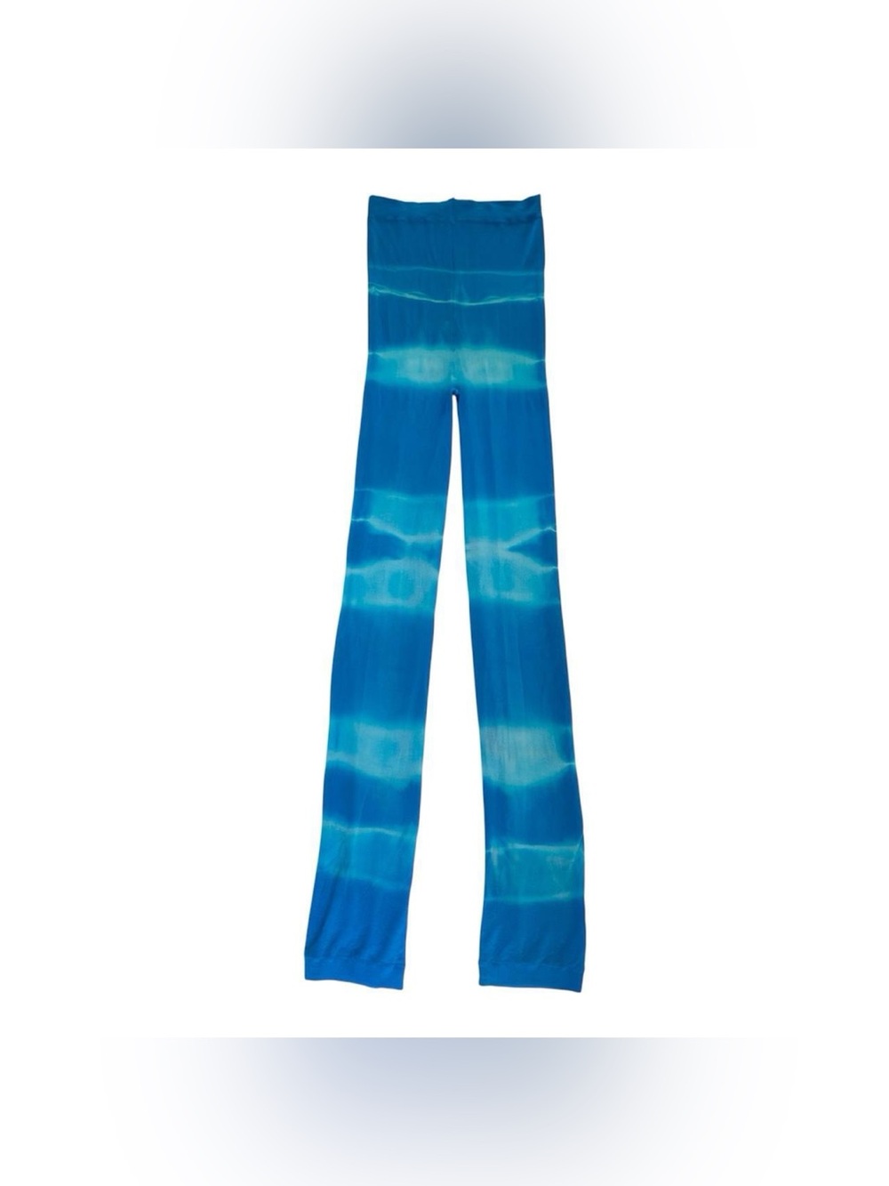 Blue Tie-Dye Tights
